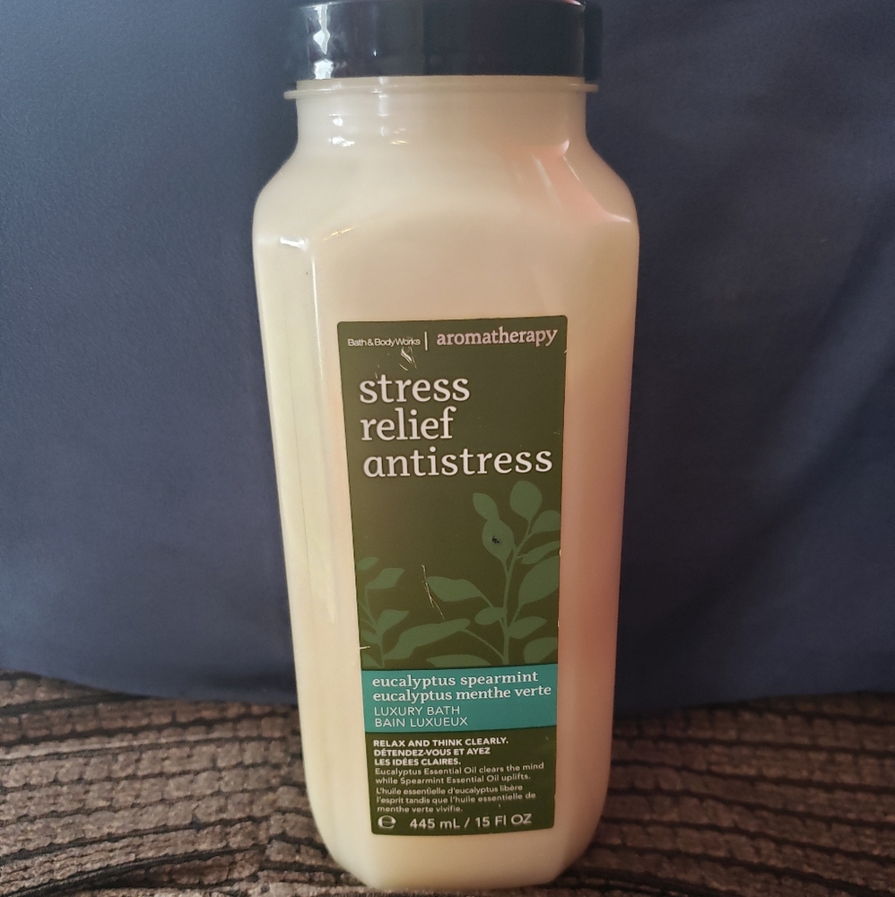 Body wash, stress relief.
